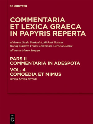 cover image of Comoedia et mimus